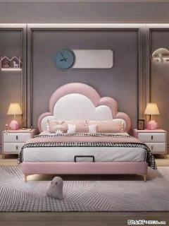 佛山大厂货，高质量仿真皮，实木床边，高密度海绵，带实木床板，全新包装，特价处理 - 平顶山28生活网 pds.28life.com